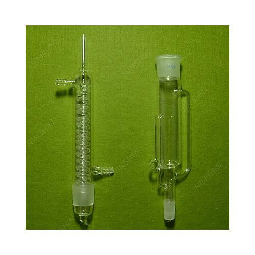 150ML,Glass Soxhlet Extractor with Coil Condenser