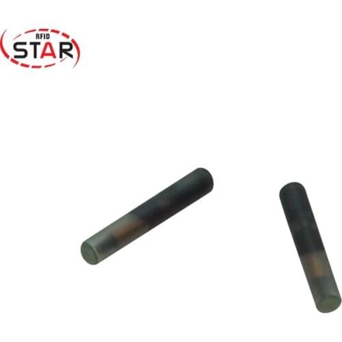 20pcs ISO FDX-B Rfid 1.4*8mm animal microchips pet id chip for dog fish cats cow sheep mouse cattle turtle