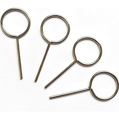 500pcs/lot Sim Card Tray Pin Eject Removal Tool Needle Opener Ejector For Mobile phone