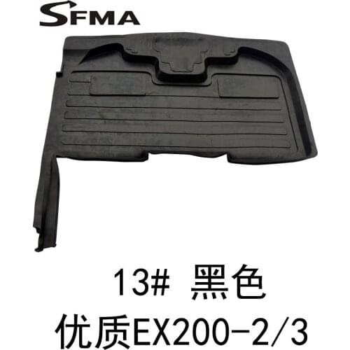 Free shipping for Excavator accessories Hitachi EX200-2/3 cab foot rest Floor glue foot glue digger parts