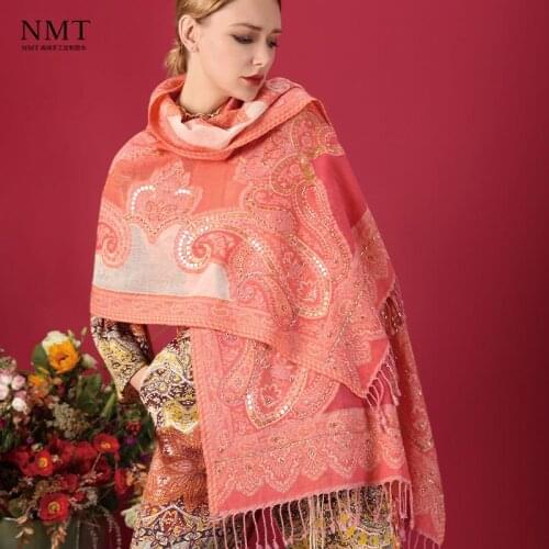 Indian ethnic scarf womens light and thin bright coral orange skin whitening wedding bridal photo decoration shawl