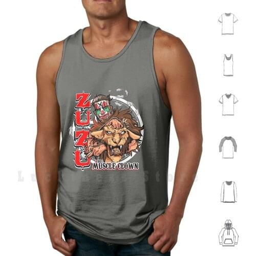 Muscle Clown tank tops vest sleeveless Zuzu Muscle Clown