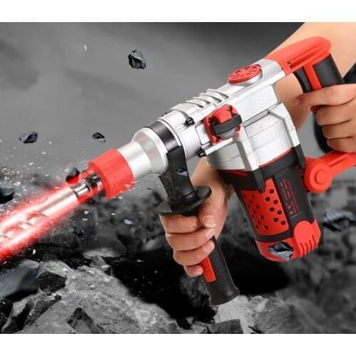 Multi-function electric impact drill concrete household industrial grade professional drill tool