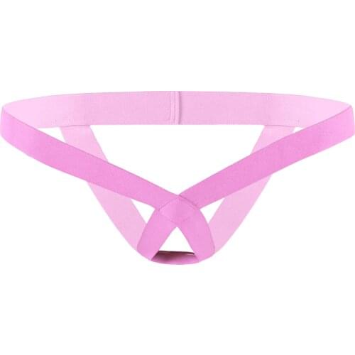 Mens Erotic See Through Underwear Low Waist Elastic Briefs Jockstrap Hollow Out T-back Underpants Lingerie Thongs Gay Panties