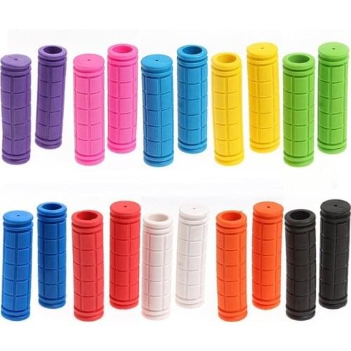 Soft Rubber Handlebar Grips for BMX MTB Mountain Bike Bicycle Anti-skid Cycling Handle Bar Fixed Gear