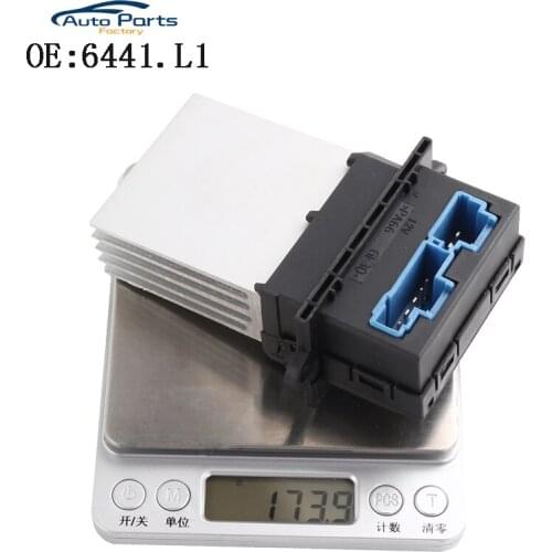 New Heater Blower Motor Resistor For Peugeot 406 Renault Megane Scenic Master II 6441.L1 509885 6441l1 F5617472LM 73421212F