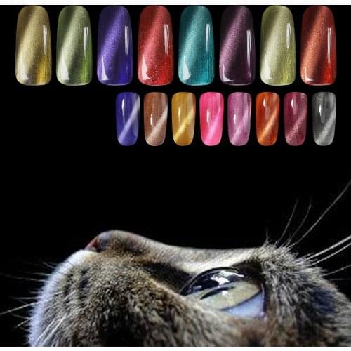 Wholesale 36pcs Popular Excellent Phantom Nail Polish Luxury 3D Magnetic Cats Eye Chameleon Gel Lacquer Led Nail Art Gel Polish