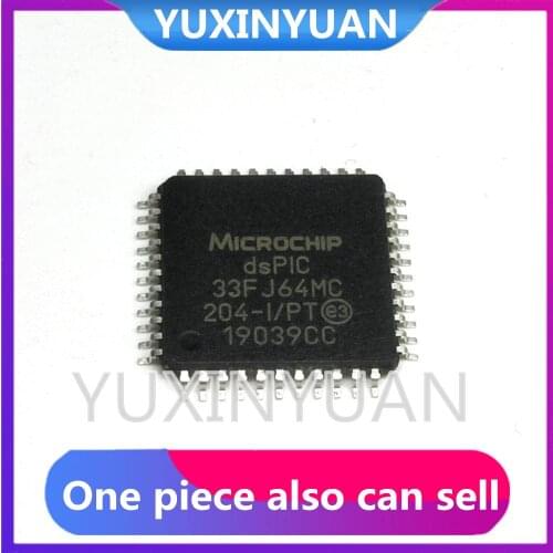 PIC33FJ64MC204-I/PT DSPIC33FJ64MC204-I/PT DSPIC33FJ64MC204 DSPIC33FJ64 QFP44 IC MCU 16BIT 64KB FLASH 44TQFP 1-10PCS/LOT
