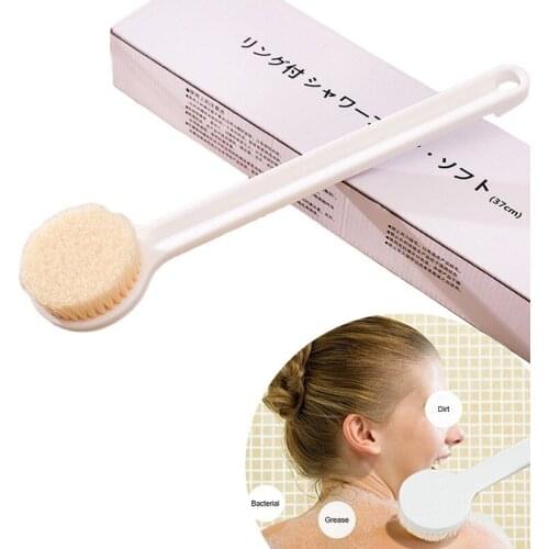 Sunshine Xiaomi Long Handle Bath Brush Back Rub Back Bath Scrub Magic Massage Shower Brush Bathroom Tool Body Cleaning