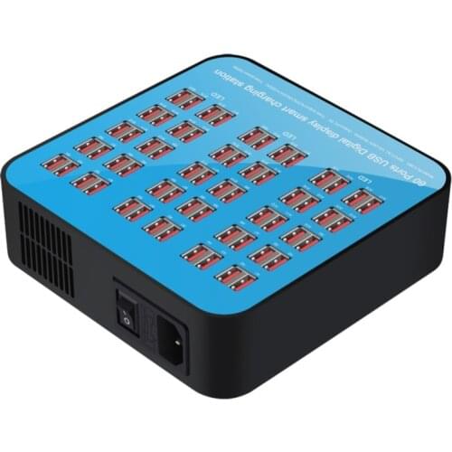 Smart 60 Ports USB Hub Charging Station Power Outlet Multi Port Speed Wall Charger Dock Charger Adapter