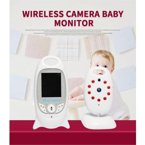 VB601 Baby Monitor 2 inch BeBe Baba Electronic Babysitter Radio Video Nanny Camera Night Vision Temperature Monitoring 8 Lullaby
