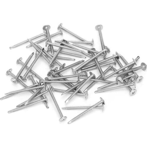 Stainless steel insert for hardware repair tools threaded inserts 5Bag M4.2x45mm Self‑Tapping Screws Set 410 Stainless