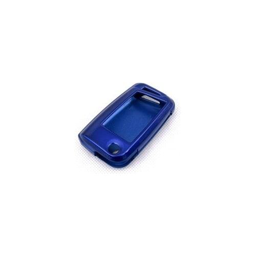 Hard Plastic Keyless Remote Key Protection Case Cover (Gloss Metallic Blue) For VW Volkswagen Golf MK7