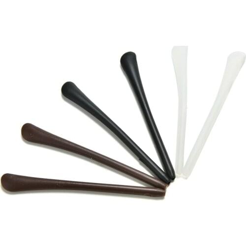 1Pair Silicone Rubber Eyeglasses Spare Part Replacement New Fashion Eyeglasses Temple Bar Sleeves Eye Sock Eyewear Tube