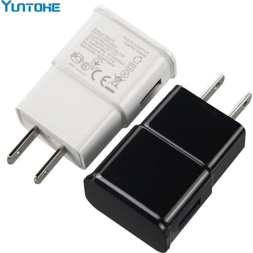 100pcs lot 5V 2A 1A AC USB Port Power Wall Charger 2 Amp Adapter Travel US EU Plug For Samsung Wall Charger Wholesale