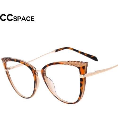 53191 Tr90 Exquisite Cat-Eye Anti-Blue Spectacle Frame Men Women Optical Fashion Computer Glasses