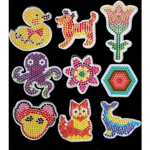 1 Piece Plastic DIY Fuse Pegboards Accessories Fuse Beads Puzzle Beadbond Educational Toys DIY Hama Beads