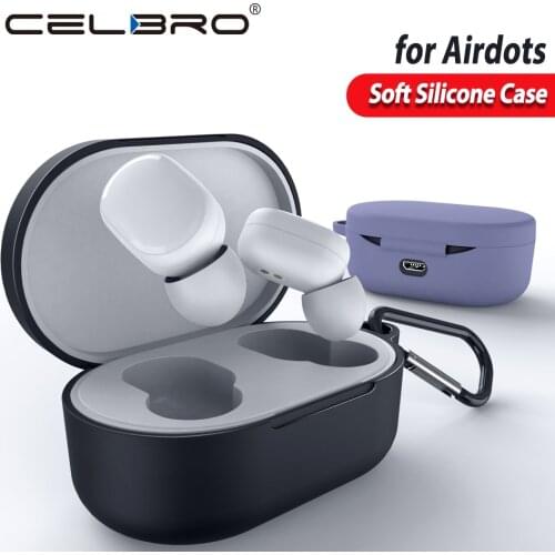 Case For Xiaomi Redmi Airdots Cover Protector Soft Silicone Bag TPU Protect For Xiomi Redmi Mi Air Dots Airdot Anti-loss Shell