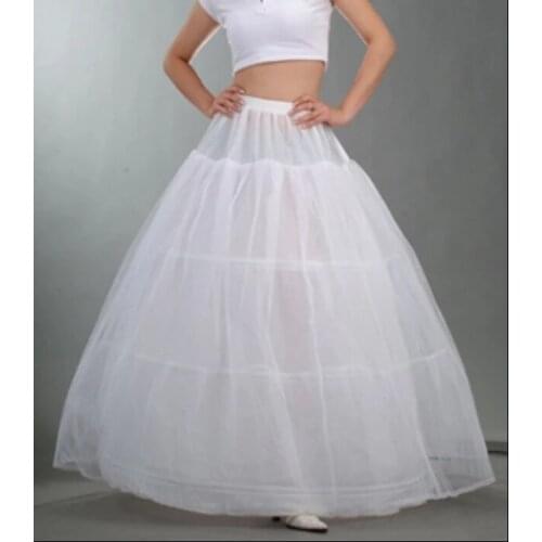 Sensual Looking Fancy Clingy Petticoat Bridal Wedding Accessories Three Strands Plus Yarn Skirts Circles