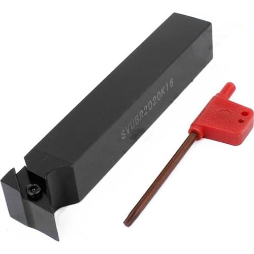 Free shipping SVVBN2020K11 Screw Type CNC Lathe External Turning Tool Holder Black