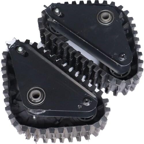 Kids ATV UTV Buggy Quad Snow Track System Snowblower Wheels Snow Blower Track Sets Snowmobile Tracks Assembly