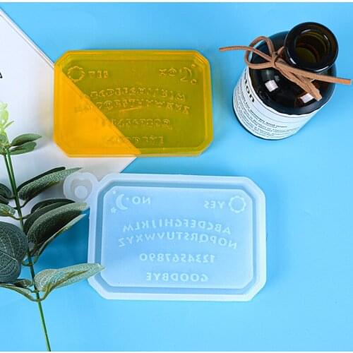 DIY Epoxy Mold Divination Box Mold Silicone Resin Mold New Mirror Jewelry Creative Handmade Gift