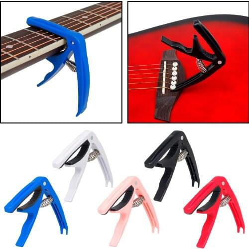 Guitar Capo Quick Change Acoustic Guitar Trigger Capo Key Clamp Aoustic Guitars Electric Ukuleles String Instrument Accessories