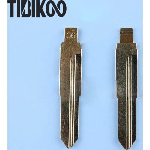 NO.36 Replacement Key Blade for Hyundai Tucson Side Groove
