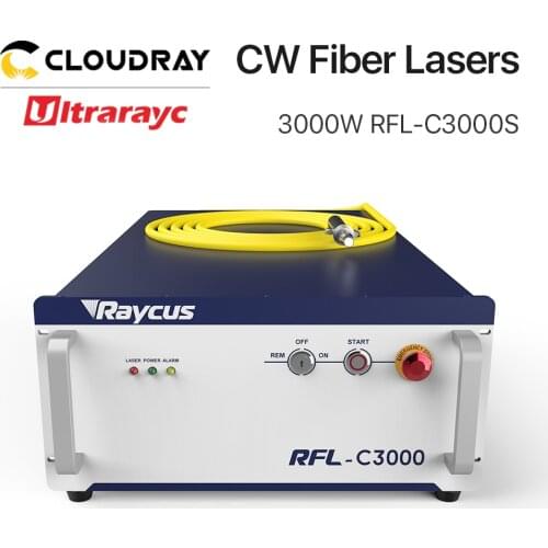 Ultrarayc Original Raycus 1064nm Fiber Laser Source Single Module 1.5KW 2KW 3KW CW Fiber Lasers for Cutting Welding Machine