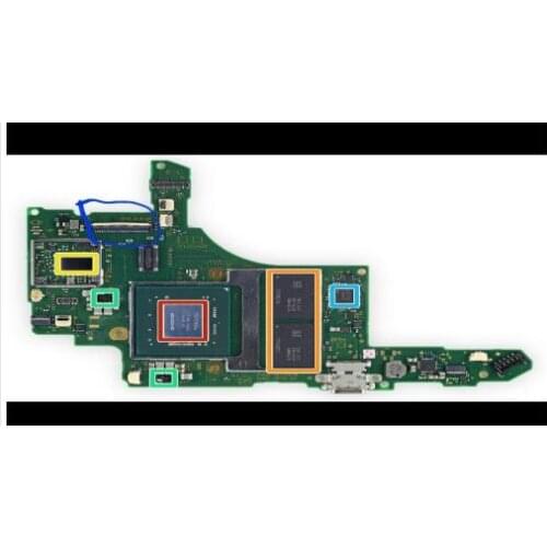 Original Lcd screen clip connector socket for ns switch repair parts