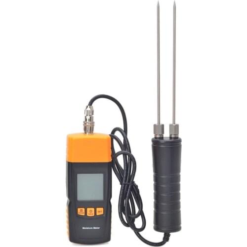 Hot Sale 2~70% Wood Moisture Meter Humidity Tester Digital Timber Damp Detector LCD Display Portable Moisture Meter