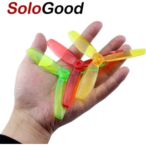 5045 3 Leaf Blade Transparent Prop CW/CCW Bullnose Propeller for 250 RC FPV Racing Quadcopter