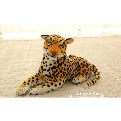 Cute small plush animal leopard toy hot-selling simulation leopard doll gift toy about 30cm 0527