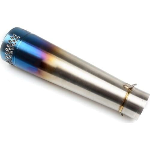 Universal 51mm Motorcycle Exhaust Pipe for Honda CRF 450R 250R 150R 250X 450X 230F 250L/M KAWASAKI 500 KX 450 KL Z900 Z1000