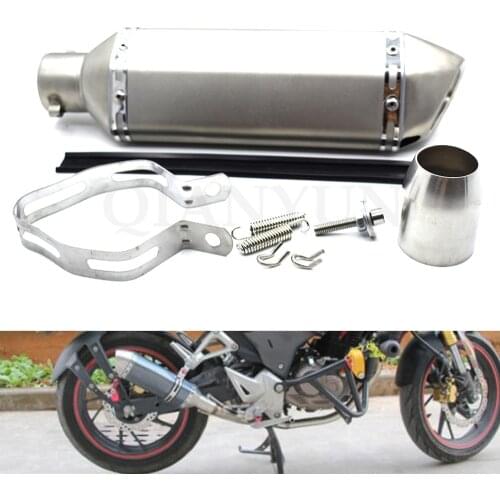 Universal 38-51mm Modified Motorcycle Exhaust Pipe escape Muffler For Triumph SPEED TRIPLE DAYTONA 955i SPEED FOUR TT 600