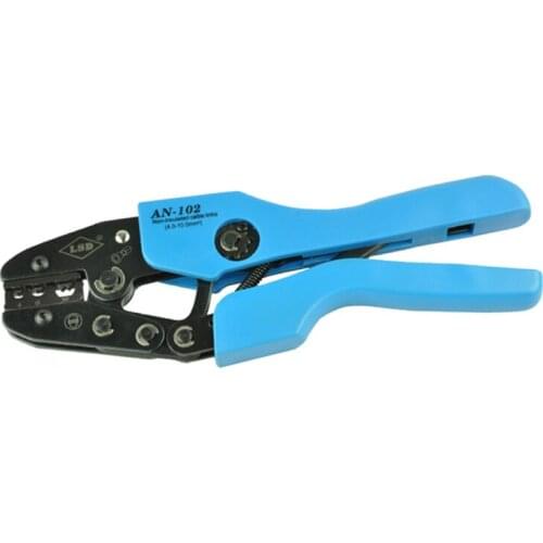 AN-102 High Quality Hand Crimping Tools for non-insulated cable links and terminals 4-10mm2 Ratchet Crimper pliers