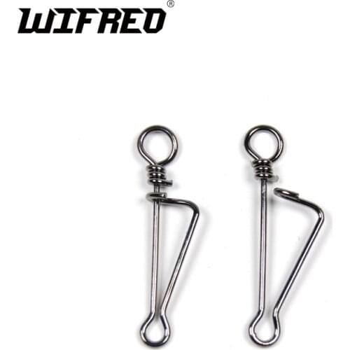 20pcs/lot Italian Snap Fishing Terminal Tackle Size #0 #2 #4 #6 Fishing Lure Bait Rig Accessories