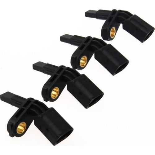 4Pcs ABS Speed Sensor Left front WHT003857 For A3 S3 Q3 TT Passat B6 B7 Golf 5 MK5 6 MK6 Eos Jetta Seat Leon Toledo WHT 003 857