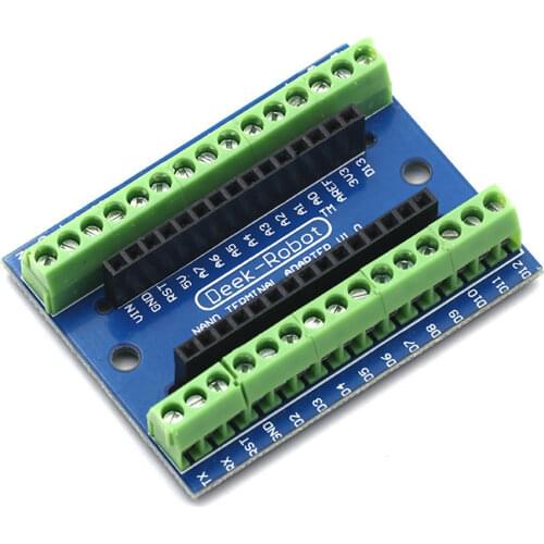 5Pcs Nano 3.0 V3.0 Terminal Adapter Board For Arduino AVR ATMEGA328 ATMEGA328P Module Expansion Standard ATMEGA328P-AU