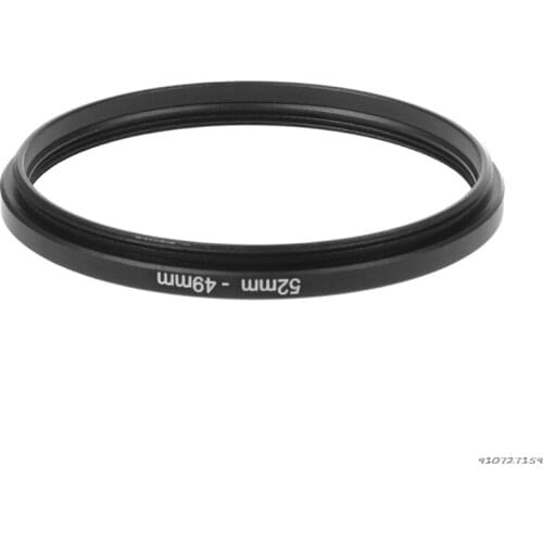 52mm To 49mm Metal Step Down Rings Lens Adapter Filter Camera Tool Accessory New wholesales