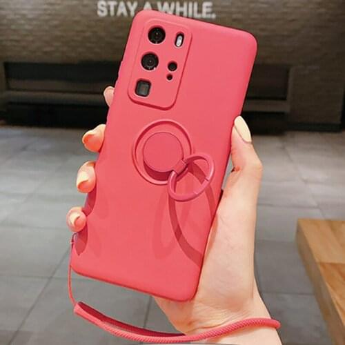 Ring Bracket Phone Case For Huawei Mate 30 20 Pro Cases P40 Lite P30 Plus Nova 8 7 5 SE Honor V30 Cover Mobile Phones Accessorie