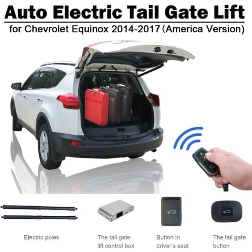 Electric Tail Gate Lift for Chevrolet Equinox America Version Remote Control Drive Seat Button Control Set Height Avoid Pinch