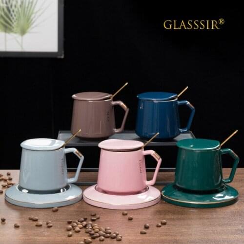 GlassSIR Mugs With A Spoon