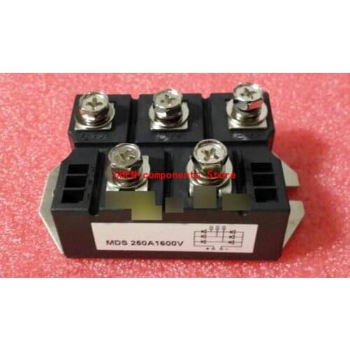 MDS250-16 new rectifier module MDS250A1600V three-phase rectifier black