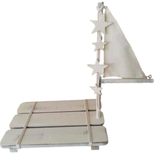 2021 New Newborn Posing Mini Raft Baby Photo Shooting Props Bed Infant Photography Wooden Crib Accessories