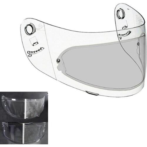 2PCS Motorcycle Helmet Film For K3 K4 AX8 HJC HD MT LS2 Helmets Film Motorcycle Anti-Fog+Rainproof Clear Patch Film Waterproof