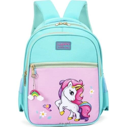 Childrens Backpacks Kids School bags My Little Baby girl pony school backpack for Girls Kindergarten Sweet Cartoon