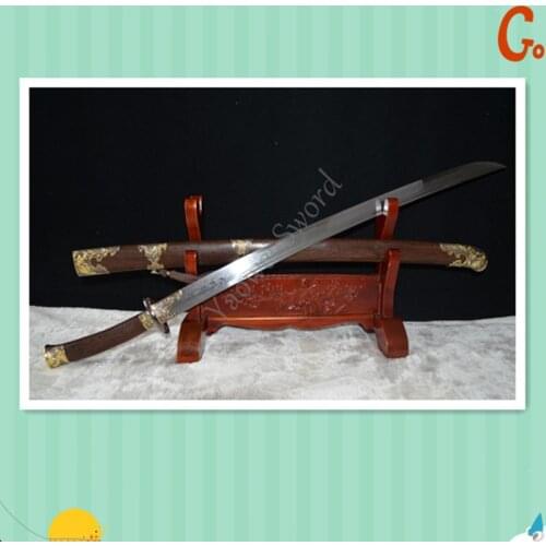 Katana sword folded steel high carbon steel