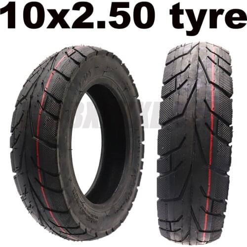 High Quality 10 Inch 10x2.50 Outer Tyre 10*2.50 Pneumatic TUOVT Tire for Electric Scooter Balance Drive Bicycle Accessories