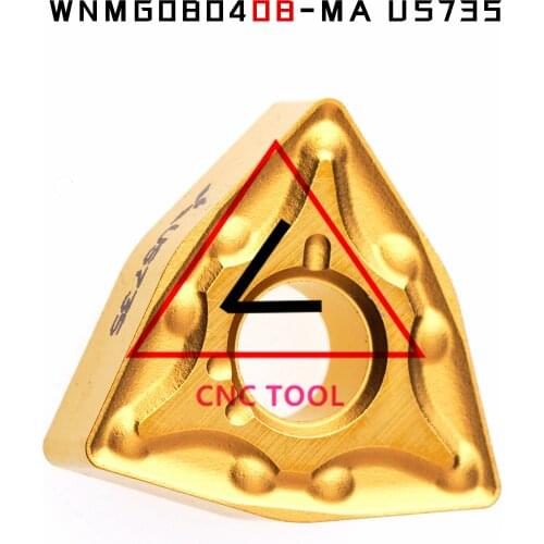 WNMG 080408 MA US735 10pcs original Mitsubishi turning insert DIAEDGE